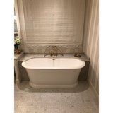 Hydro Systems CHT6632HTO-ALM CHATEAU 6632 METRO TUB ONLY-ALMOND