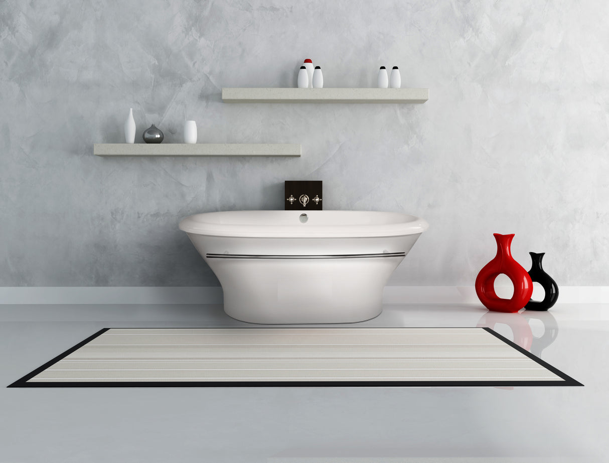 Hydro Systems CHL7040ATO-BON CHLOE 7040 FREESTANDING TUB ONLY - BONE