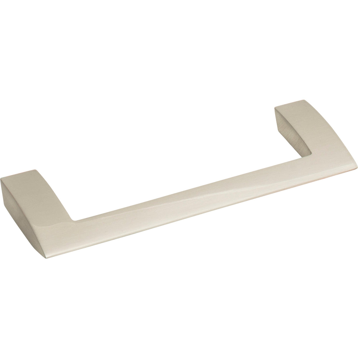 Atlas Homewares Angled Drop Pull 5 1/16 Inch (c-c) Brushed Nickel