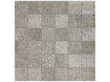 Anatolia Tile 2X2 Industria Chromium Matte 36 Piece Porcelain Mosaics. 1 Sheet = .96 Sq. Ft. 4501-0103-0 (63-594) Chromium 2x2 - premium natural stone mosaic tile from Anatolia Tile, available at PoshHaus showroom in Keene, NH