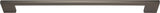 Atlas Homewares Thin Square Appliance Pull 18 Inch (c-c) Slate