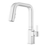 Verve 1-Handle Pull-Down Bar/Prep Faucet in Polished Chrome