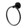 Black Matte 6 Piece Bath Accessory Set