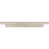 Atlas Homewares Tom Tom Pull 6 5/16 Inch (c-c)  7 9/16 Inch Brushed Nickel