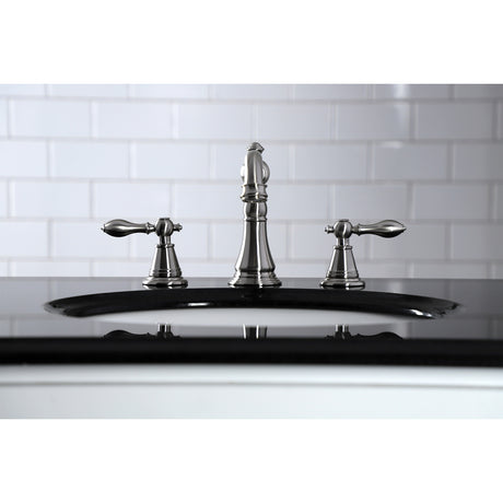 Fauceture FSC1978AL English Classic Widespread Bathroom Faucet, Brushed Nickel
