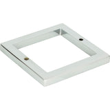 Atlas Homewares Tableau Square Base 2 1/2 Inch Polished Chrome