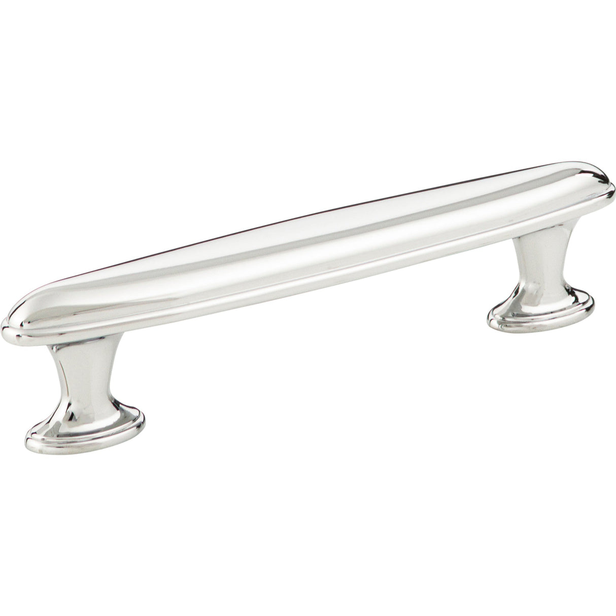 Atlas Homewares Austen Oval Pull 3 3/4 Inch (c-c) Polished Chrome