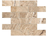 Anatolia Tile 2X6 Antico Classic Matte Porcelain Brick Mosaics. 1 Sheet = .96 Sq. Ft. 4501-0006-0 (63-469) Classic Brick 2x6 - premium natural stone mosaic tile from Anatolia Tile, available at PoshHaus showroom in Keene, NH