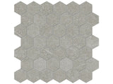 Anatolia Tile 2" Mjork Color Body Porcelain Clay Hexagon 42 Piece Mosaic 4501-0381-0 1 Sheet = .97 Sq. Ft." Clay 2" Hexagon - premium natural stone mosaic tile from Anatolia Tile, available at PoshHaus showroom in Keene, NH