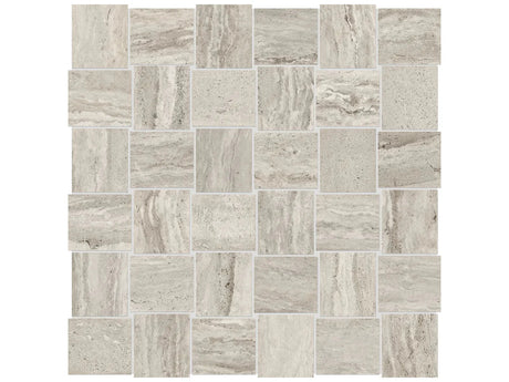 Anatolia Tile 2X2 Basketweave Precept Clay Matte Porcelain Mosaics. 1 Sheet = 1.17 Sq. Ft. 4501-0200-0 (63-518) Clay 2x2 - premium natural stone mosaic tile from Anatolia Tile, available at PoshHaus showroom in Keene, NH