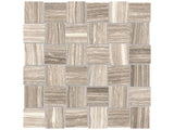 Anatolia Tile 2X2 Basketweave Eramosa Clay Matte Porcelain Mosaics. 1 Sheet = .96 Sq. Ft. 4501-0083-0 (69-232) Clay Basketweave 2x2 - premium natural stone mosaic tile from Anatolia Tile, available at PoshHaus showroom in Keene, NH