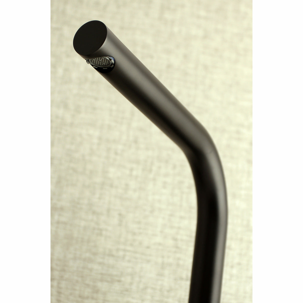 Kingston Brass Concord 8-Inch Adjustable Center Wall Mount Kitchen Faucet, Matte Black