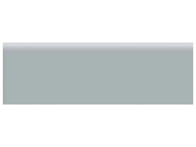 Anatolia Tile 2 X 6 Soho Cloud Blue Glossy Glazed Ceramic Wall Bullnose 4002-0120-0 Cloud Blue 2x6 Bullnose - premium natural stone mosaic tile from Anatolia Tile, available at PoshHaus showroom in Keene, NH