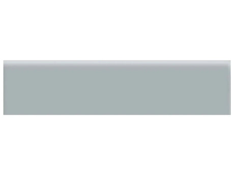 Anatolia Tile 2 X 8 Soho Cloud Blue Glossy Glazed Ceramic Bullnose 4002-0129-0 Cloud Blue 2x8 Bullnose Glossy - premium natural stone mosaic tile from Anatolia Tile, available at PoshHaus showroom in Keene, NH