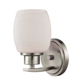 Elk CN170172 Casual Mission 8'' High 1-Light Sconce - Brushed Nickel