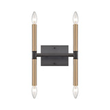 Elk CN260471 Notre Dame 4-Light Wall Sconce in Oil Rubbed Bronze and Gold