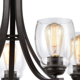 Elk CN320521 Calistoga 25'' Wide 5-Light Chandelier - Oil Rubbed Bronze