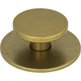 Atlas Homewares Dot Knob 2 Inch Vintage Brass