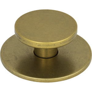 Atlas Homewares Dot Knob 2 Inch Vintage Brass