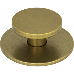 Atlas Homewares Dot Knob 2 Inch Vintage Brass