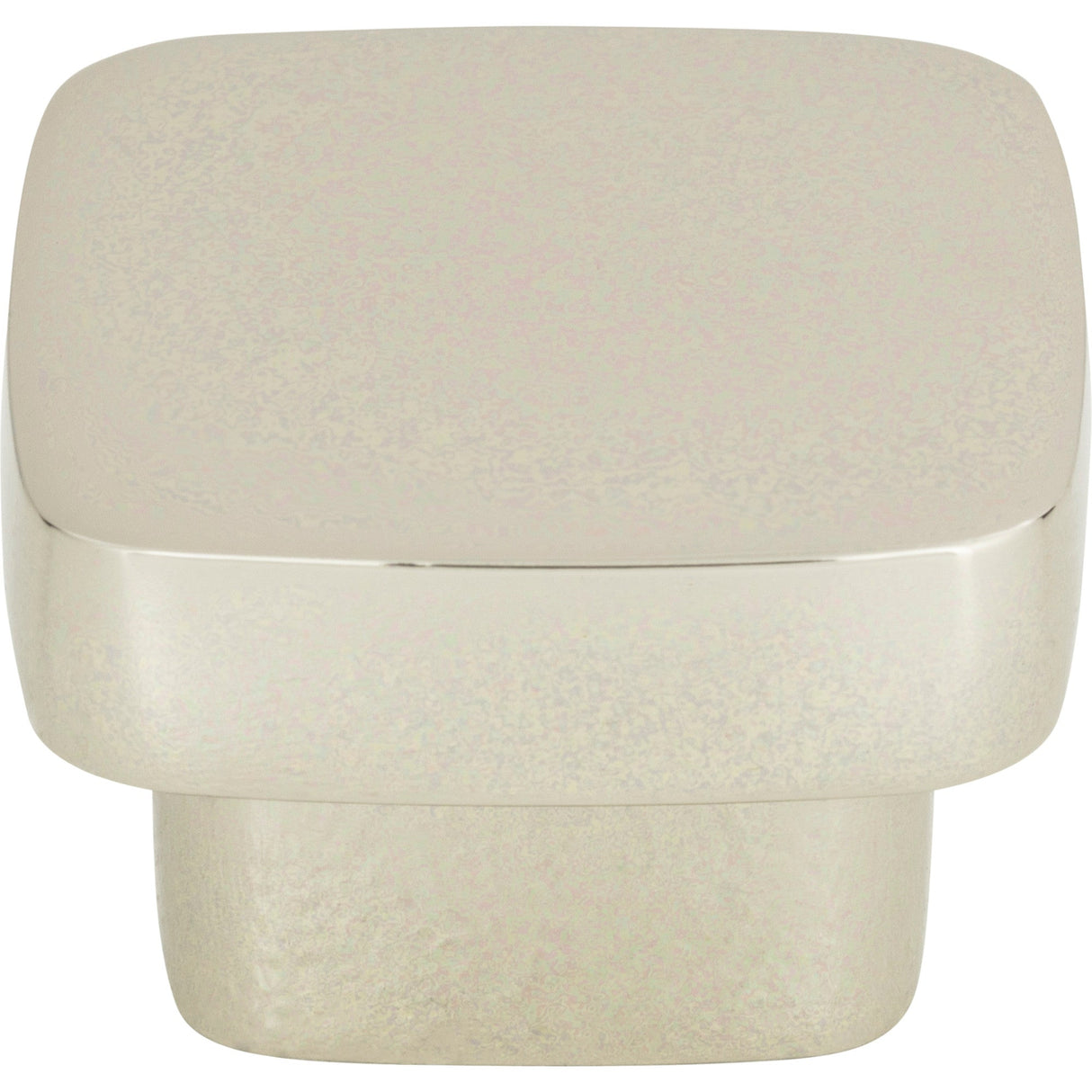 Atlas Homewares Chunky Square Knob Large 1 13/16 Inch Polished Nickel