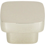 Atlas Homewares Chunky Square Knob Large 1 13/16 Inch Polished Nickel