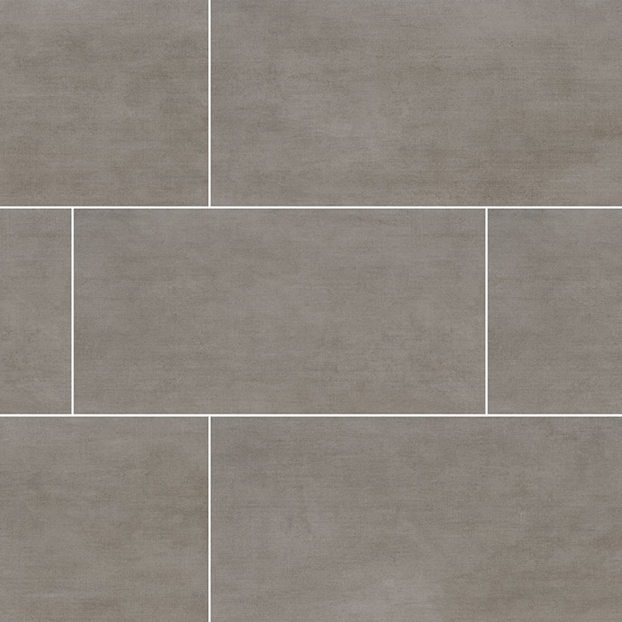 Gridscale Concrete Ceramic Floor and Wall Tile 12"x24" Matte - MSI Collection GRIDSCALE CONCRETE 12X24 (Case)