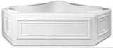 Hydro Systems SKI.COR CORNER SKIRT - ACRYLIC PREMIUM COLORS