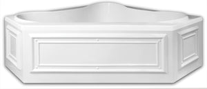 Hydro Systems SKI.COR CORNER SKIRT - ACRYLIC PREMIUM COLORS