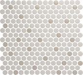 Marazzi Nu_Tempo La Crema Penny Rounds 3/4 Glossy Mosaic Tile