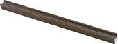 Daltile Limestone Sormonne Brun 112MPR Modern Pencil Rail Honed Stone Tile Trim