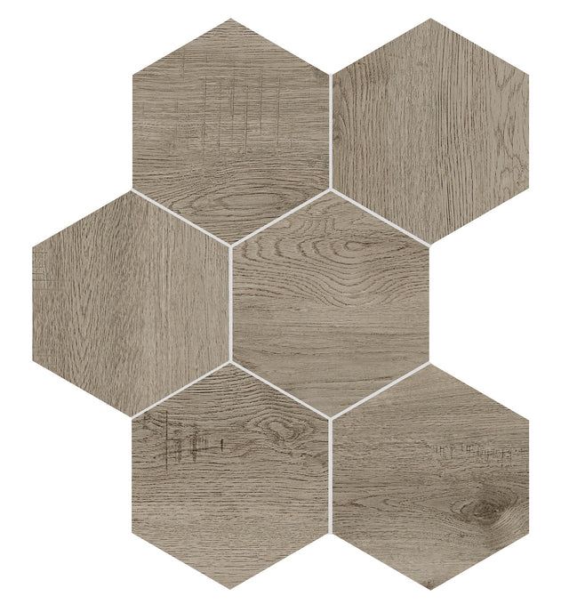 Daltile Sleigh Creek Stagecoach Hexagon 8x9 Matte Floor Tile SK318HEXKMT