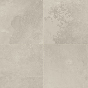 Daltile Slate Attache Meta Light Gray Square 24x24 Matte Floor Tile