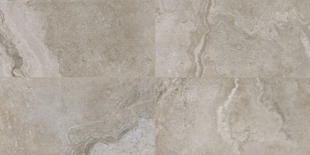 Daltile Archaia Atlas Grey Rectangle 12x24 Matte Floor Tile