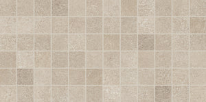 Daltile Reminiscent Aged Beige Straight Joint 2x2 Matte Mosaic Tile