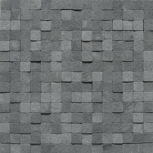 Daltile Stone a la Mod Urban Bluestone High-Low Split Face 3/4x3/4 Split Face Mosaic Natural Stone Tile