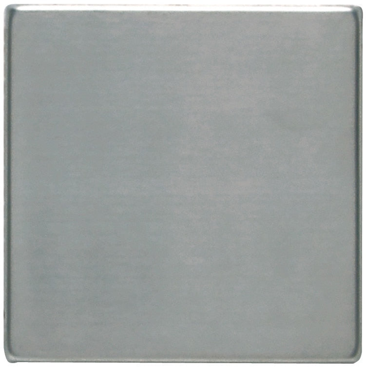 Daltile Metallica Brushed Stainless Steel Square 4x4 Satin Wall Tile
