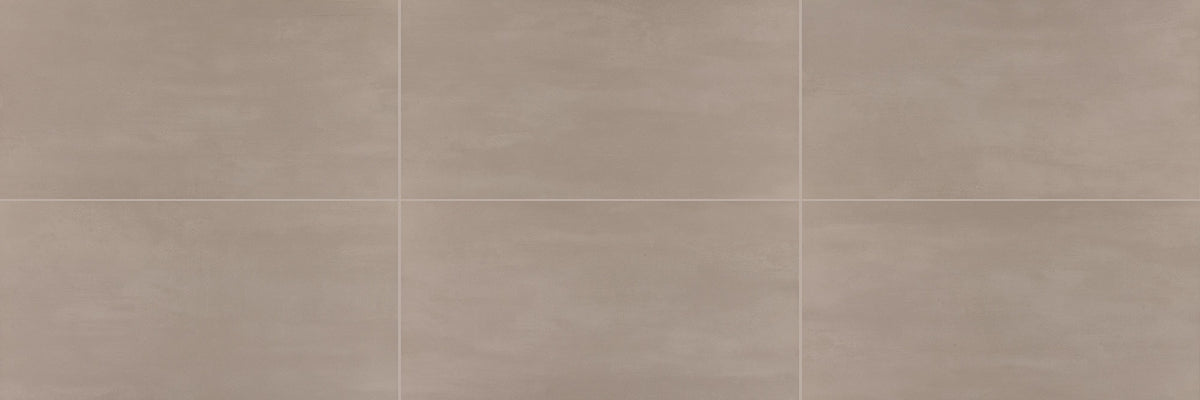 Daltile Synchronic Taupe P43F9 Bullnose Matte Floor Tile Trim