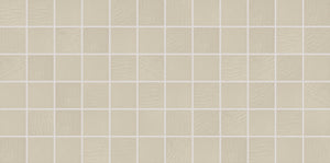 Daltile Keystones Urban Putty Straight Joint 1x1 Matte Mosaic Tile