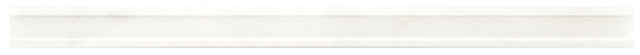 Daltile Marble Empyrean Ice 112MPR Modern Pencil Rail Polished Stone Tile Trim