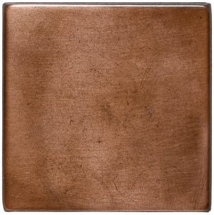 Daltile Metallica Oxidized Copper Square 4x4 Satin Wall Tile