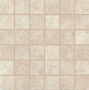 Daltile Haut Monde Nobility White Straight Joint 2x2 Matte Mosaic Tile