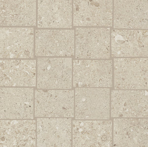 Daltile Dignitary Notable Beige Abstract Matte Mosaic Tile