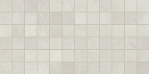 Daltile Slate Attache Meta White Straight Joint 2x2 Matte Mosaic Tile