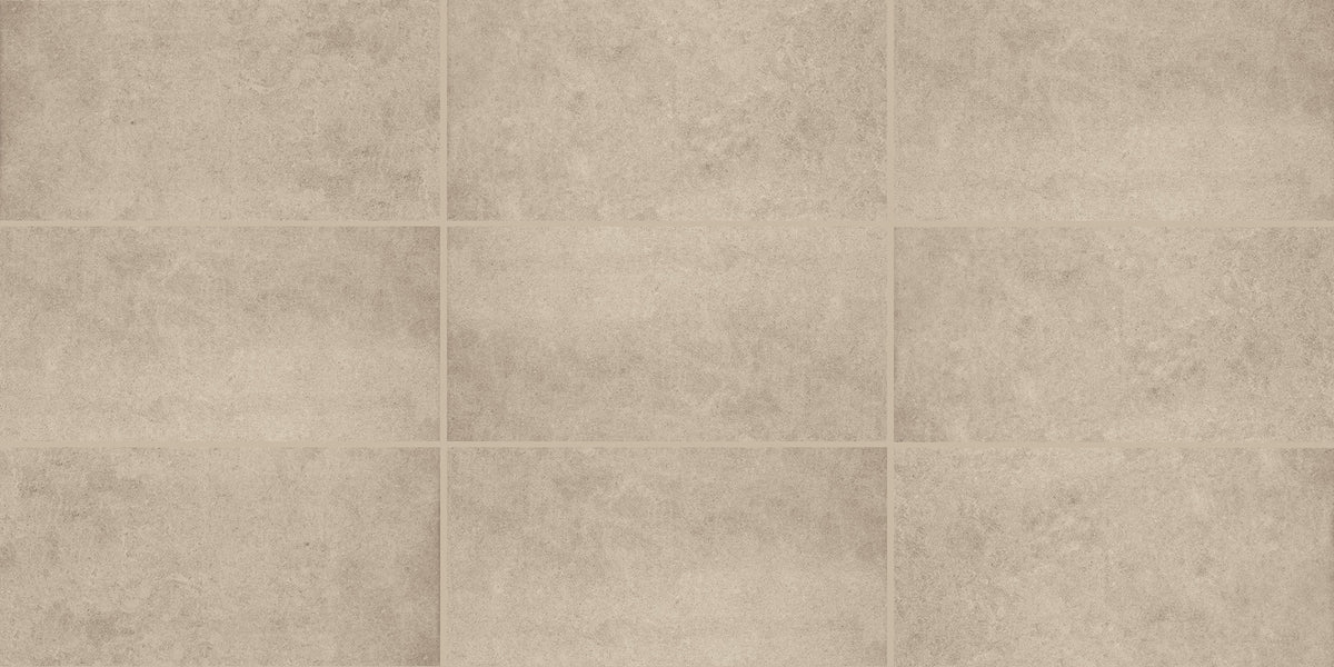 Marazzi Modern Formation Overland Beige Rectangle 12x24 Stepwise Textured Floor Tile