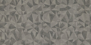 Daltile Fabric Art Ashen Steel Prism Rectangle 12x24 Modern Kaleidoscope Matte Floor Tile MK72RT1224MDKMT