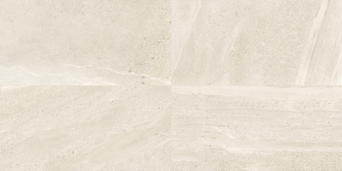 Daltile Society Monument White Rectangle 12x24 Polished Floor Tile