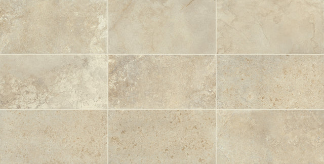 Marazzi Uniche Beige Rectangle 24x48 Matte Floor Tile