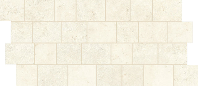 Marazzi Uniche Bianco Random Matte Mosaic Tile