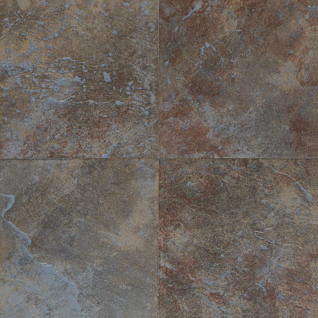 Daltile Continental Slate Tuscan Blue Square 12x12 Matte Floor Tile